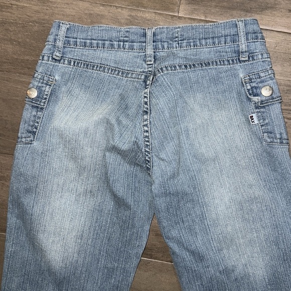 Dax Vintage Y2K Denim Low Rise Flares SZ 3 - Picture 7 of 8